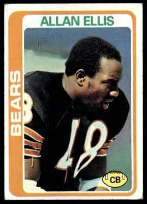 1978 Topps Allan Ellis Chicago Bears #132 - Image 1 of 2