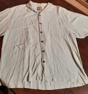 Tommy Bahama Silk Shirt XL - Picture 1 of 5