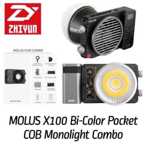 Zhiyun Molus X100 COMBO LED Éclairages Vidéo Professionnel - Picture 1 of 1