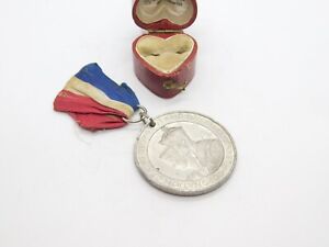 King George VI & Queen Elizabeth Coronation Medal 1937 Antique