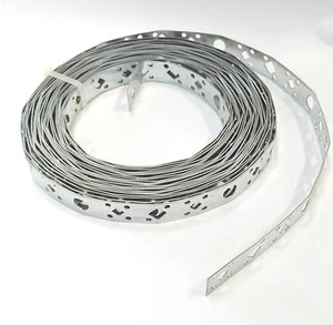 Heavy duty Pre-Galvanised Fixing Band 18mm wide, Cut To Your Length. - Picture 1 of 1