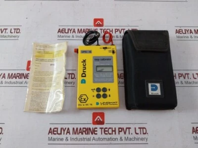 DRUCK UPS-IS Intrinsically Safe Loop Calibrator 0-21 mA Output (Not Working) - image 1 of 4