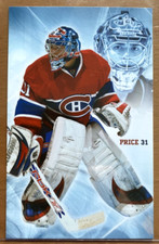 2007-2008 Montreal Canadiens Carey Price Team issued postcard photo card Rookie