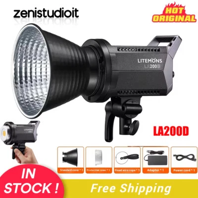 Luz LED Godox LA200D 230W luz de vídeo montagem em arco luz de estúdio contínua EUA - Imagem 1 de 4