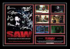 00264 SAW (2004) JIGSAW DANNY GLOVER A4 Signed  Edition Print FRAMED