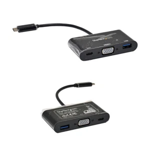 StarTech CDP2VGAUACP USB-C auf VGA Multifunktions-Adapter - Bild 1 von 3