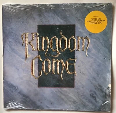 Kingdom Come - Self Title - 1988 - Vinyl LP - Shrink & Hype Sticker - Imagem 1 de 4