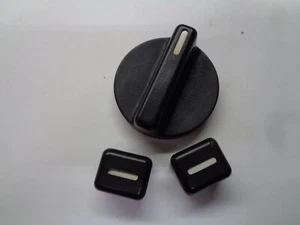 1989-1995 BMW 525i 535i CLIMATE CONTROL KNOB SET HVAC HEATER OEM FREE SHIPPING! - Picture 1 of 2