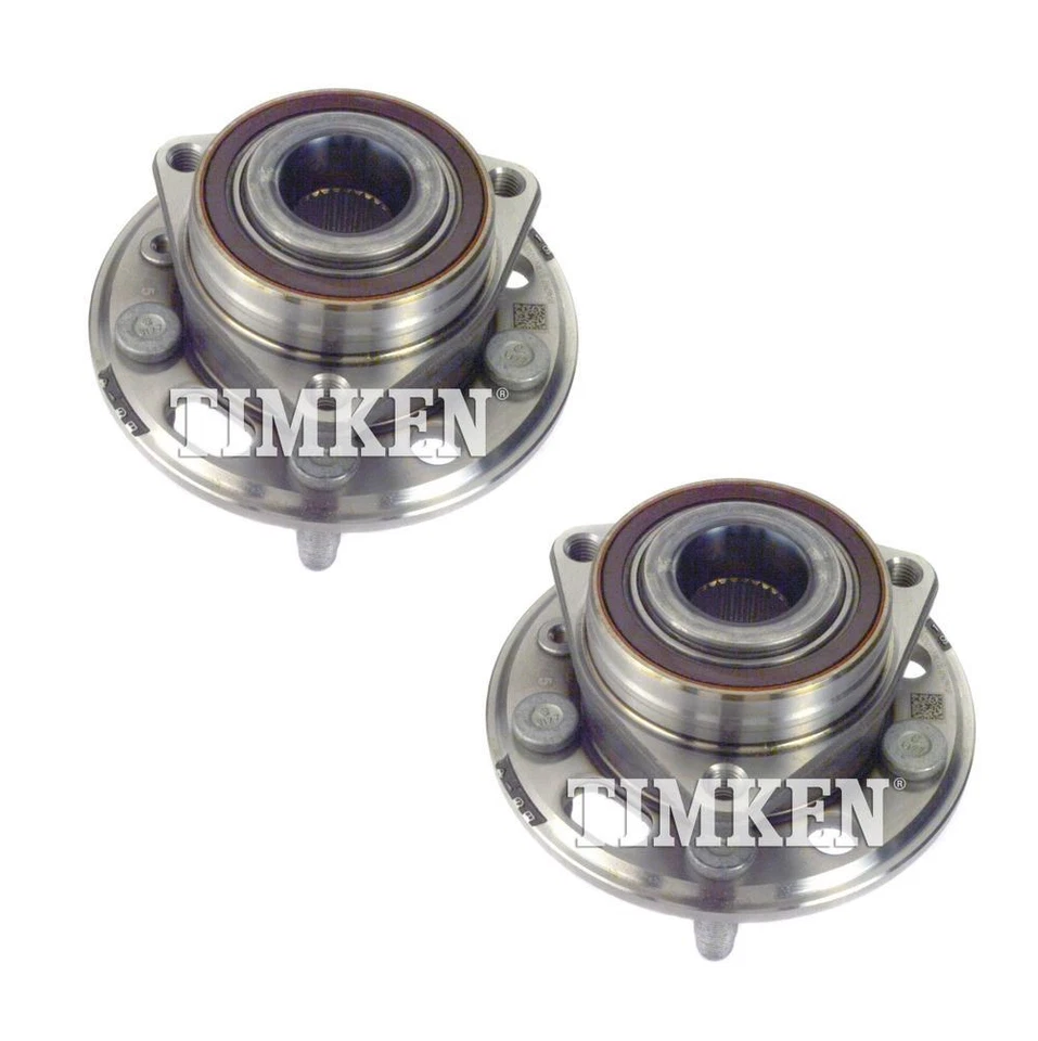 Juego de 2 cojinetes y bujes de rueda trasera Timken para Buick Cadillac Chevy Saab Foto 1 de 1