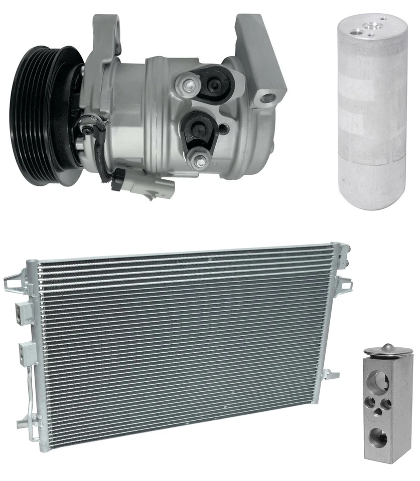 NEW RYC AC Compressor Kit W/ Condenser DH02A-N Fits Chrysler Voyager 3.3L 2006 - Image 1 of 4