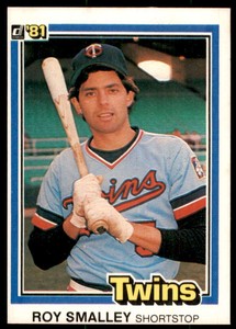 1981 Donruss Roy Smalley #487 142976