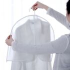 Waterproof Garment Protector Dustproof Hanging Clothing Cover  Home