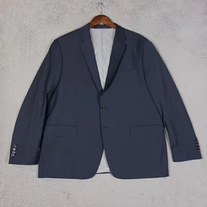 Todd Snyder NY Blazer Men 48R Blue Mayfair Fit Wool Blend 2 Button Front Career - Picture 1 of 21