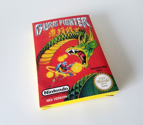 Burai Fighter UKV PAL Nintendo NES Vac&iacute;a Hecha a Mano Caja de Reemplazo Solo