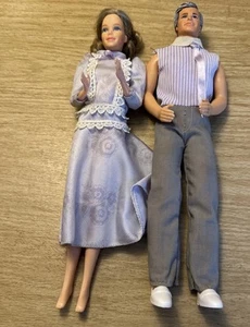 Vtg The Barbie Heart Family Grandparents Grandma & Grandpa Dolls 1986 #3132 - Picture 1 of 5