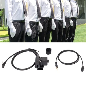 Walkie Talkie Złącze zestawu słuchawkowego U94 Ręczny adapter mikrofonu Ptt 2-drożne radio H AM - Zdjęcie 1 z 22