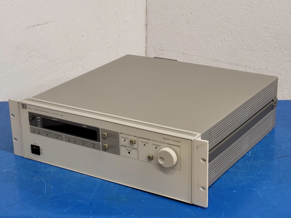 HP 6031A 0-20VDC 0-120A 1000W Power Supply Tested Working 220VAC Input - Image 1 of 4
