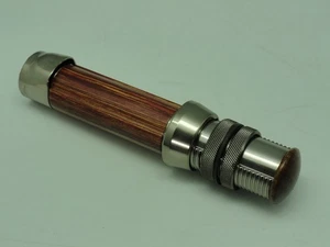 CHANNEL LOCK WALNUT wood FLY seat for SPINNING FLY REEL Trout rod TI-CH W/CAP - Picture 1 of 4