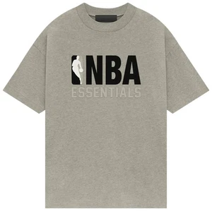 Fear of God Essentials x NBA Tee 'Warm Heather' T-Shirts Size S - Picture 1 of 3