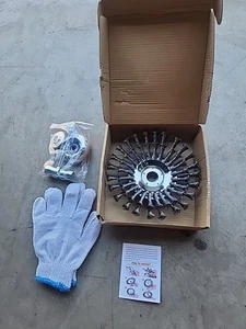 6 And 8 Inch Steel Brush Universal Kit - Picture 1 of 5