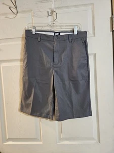 LANDS END BOYS GRAY UNIFORM SHORTS: NEW WITHOUT TAGS: SIZE 18 - Picture 1 of 5