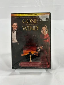 Gone with the Wind (70th Anniversary Edition) 2-Disc DVD Set – NEW & Sealed - Picture 1 of 3