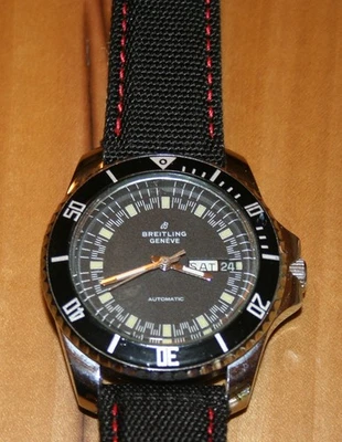 Vintage Breitling Geneve Automatic men's watch. Excellent condition. - image 1 of 4