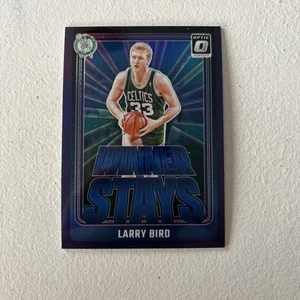 Larry Bird 2024-25 Donruss Optic Winner Stays Purple Prizm SP Boston Celtics - Picture 1 of 2