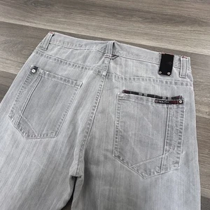 Jeans Southpole Vintage Para Hombres 38x30 Gris Suelto Patinador Denim Informal Ropa de Calle - Imagen 1 de 11