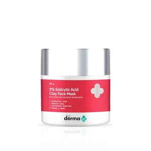 The Derma Co 2% Salicylic Acid Clay Face Mask For All Skin Types 50g - Picture 1 of 8