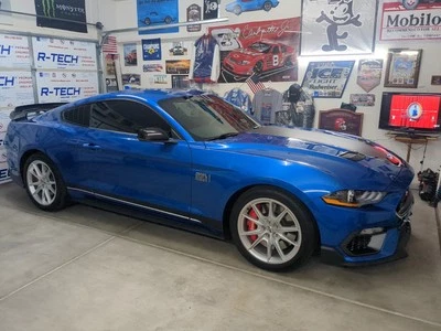  19 " MUSTANG GT PREMIUM OEM FACTORY 2024  Silver Stealth  WHEELS RIMS - Image 1 of 4