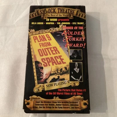Plan 9 From Outer Space VHS 1994 GoodTimes Home Video Release Ed Wood Pre-owned  - Image 1 of 4