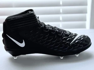 Größe 12 Nike Force Savage Pro 2 abnehmbare schwarze Herren Fußballschuhe BV3981-001 - Bild 1 von 8