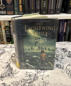 The Lightning Thief — Rick Riordan (Hardcover) First Edition/14th Print, POOR - Picture 1 of 11