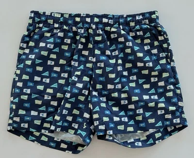 Pantalones Cortos Columbia PFG Super Backcast Azul Agua Banderas XL0523 Para Mujer Talla Med 5L Foto 1 de 4