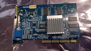 AGP SILURO  MX200 32MB GRAPHICS  CARD - Picture 1 of 3