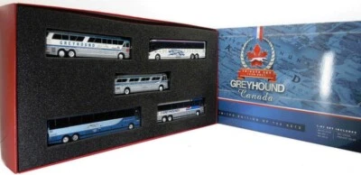 Iconic Replicas 1:87 Greyhound Canada Tribute Set Foto 1 de 4