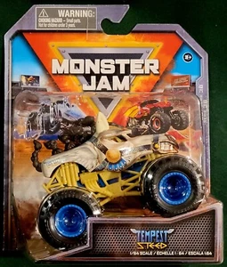 Monster Jam, Official Tempest Steed Monster Truck, Die-Cast Vehicle, 1:64... - Picture 1 of 9