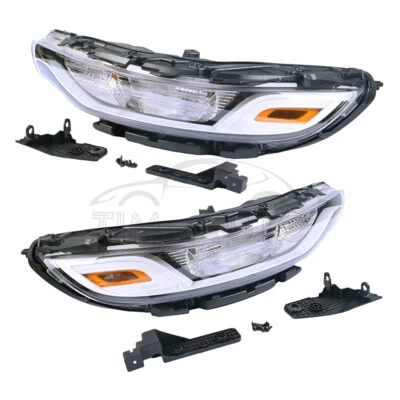 左司机+右乘客侧车头灯总成适用于 2020 - 2021 起亚 Soul — 第 1/4 张图片
