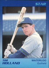 1989 Waterloo Diamonds Star #13 Tim Holland