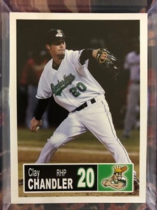 2018 Clinton LumberKings Clay Chandler RC Rookie Seattle Mariners - Picture 1 of 1