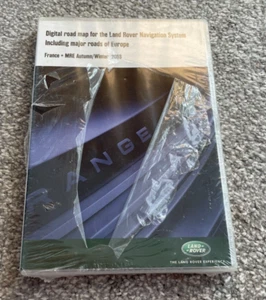 LAND ROVER FRANCE MAJOR ROADS EUROPE SAT NAV DISC 2003 SATELLITE NAVIGATION CD - Picture 1 of 2