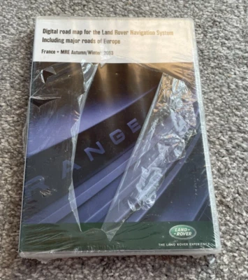 LAND ROVER FRANCE MAJOR ROADS EUROPE SAT NAV DISC 2003 SATELLITE NAVIGATION CD - Image 1 of 2
