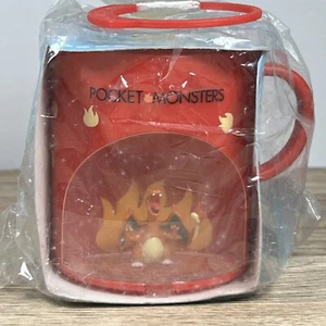 Charizard Becher mit Figur Pokemon 1997' BANPRESTO Limited super selten Vintage Cup - Bild 1 von 7