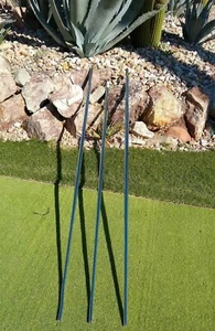 1 Long Putter Shaft Ski Pole Style 48"+ length 3 styles to choose from 370 tip - Picture 1 of 3