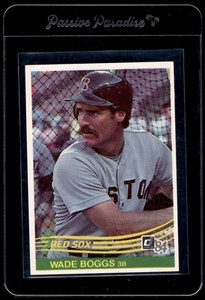 1984 Donruss Wade Boggs Boston Red Sox #151