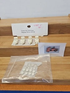 LMH Funaro F&C 600 BAGGAGE LUGGAGE HORSE CART Passenger Station Depot FOUR (4) - Picture 1 of 3