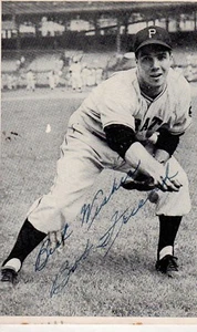 VINTAGE 1956 BOB FRIEND autograph/auto/signed photo postcard - Picture 1 of 2