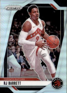 2024-25 Panini Prizm Basketball RJ Barrett Silver Prizm #101 Raptors - Picture 1 of 2