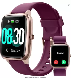 GRV for iOS and Android Phones Watches for Women IP68 Waterproof Fitness Trac... - Zdjęcie 1 z 6